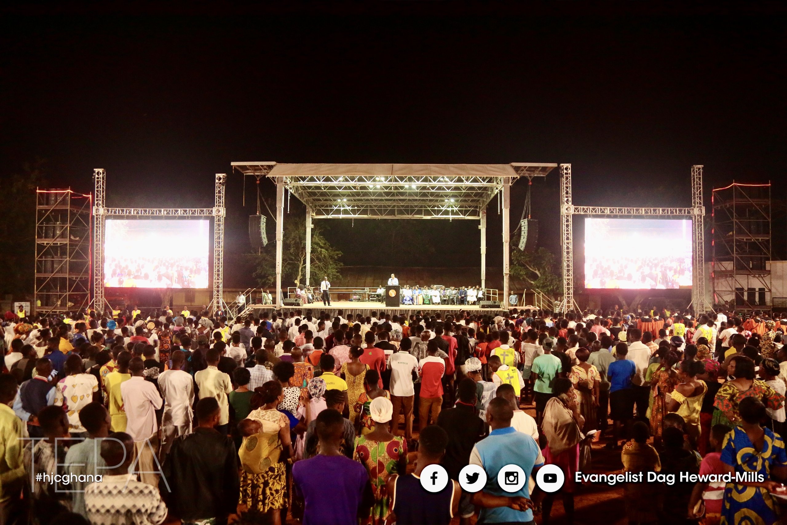 Evangelism In Africa Dag Heward-Mills Healing Jesus Campaign Tepe